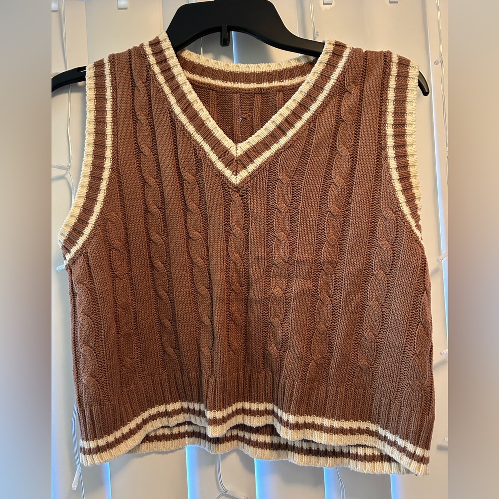 Brown Vest
